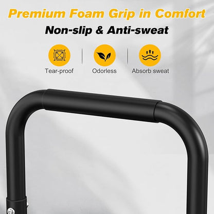 RELIFE REBUILD YOUR LIFE Dip Station Functional Heavy Duty Dip Stands Fitness Workout Dip bar Station Stabilizer Parallette Push Up Stand