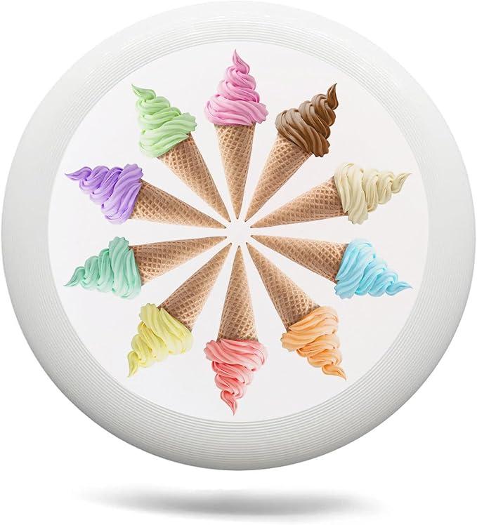 Blue Outdoor Flying Disc Bald Eagle Ultimate Disc 175g for Boys Girls Men Women Birthday Christmas