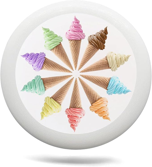 Blue Outdoor Flying Disc Bald Eagle Ultimate Disc 175g for Boys Girls Men Women Birthday Christmas