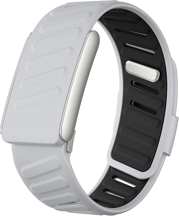 VeveXiao Rugged Comfort Silicone Wristband Compatible with WHOOP 5 | Whoop MG Band, Durable Soft Silicone Sports Loop Replacement Bands for Men Women with Metal Frame Connector