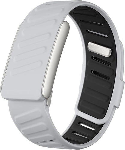 VeveXiao Rugged Comfort Silicone Wristband Compatible with WHOOP 5 | Whoop MG Band, Durable Soft Silicone Sports Loop Replacement Bands for Men Women with Metal Frame Connector