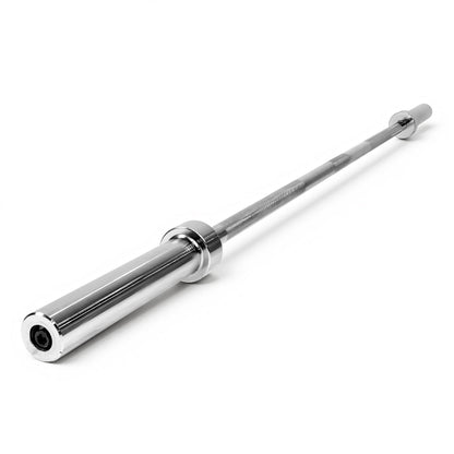 CAP 28lb 6ft Olympic Barbell, Chrome, Strength Training