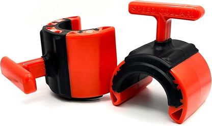 Speed Collar, Fastest Bar Clips for Weightlifting Powerlifting Bodybuilding and Olympic Lifting