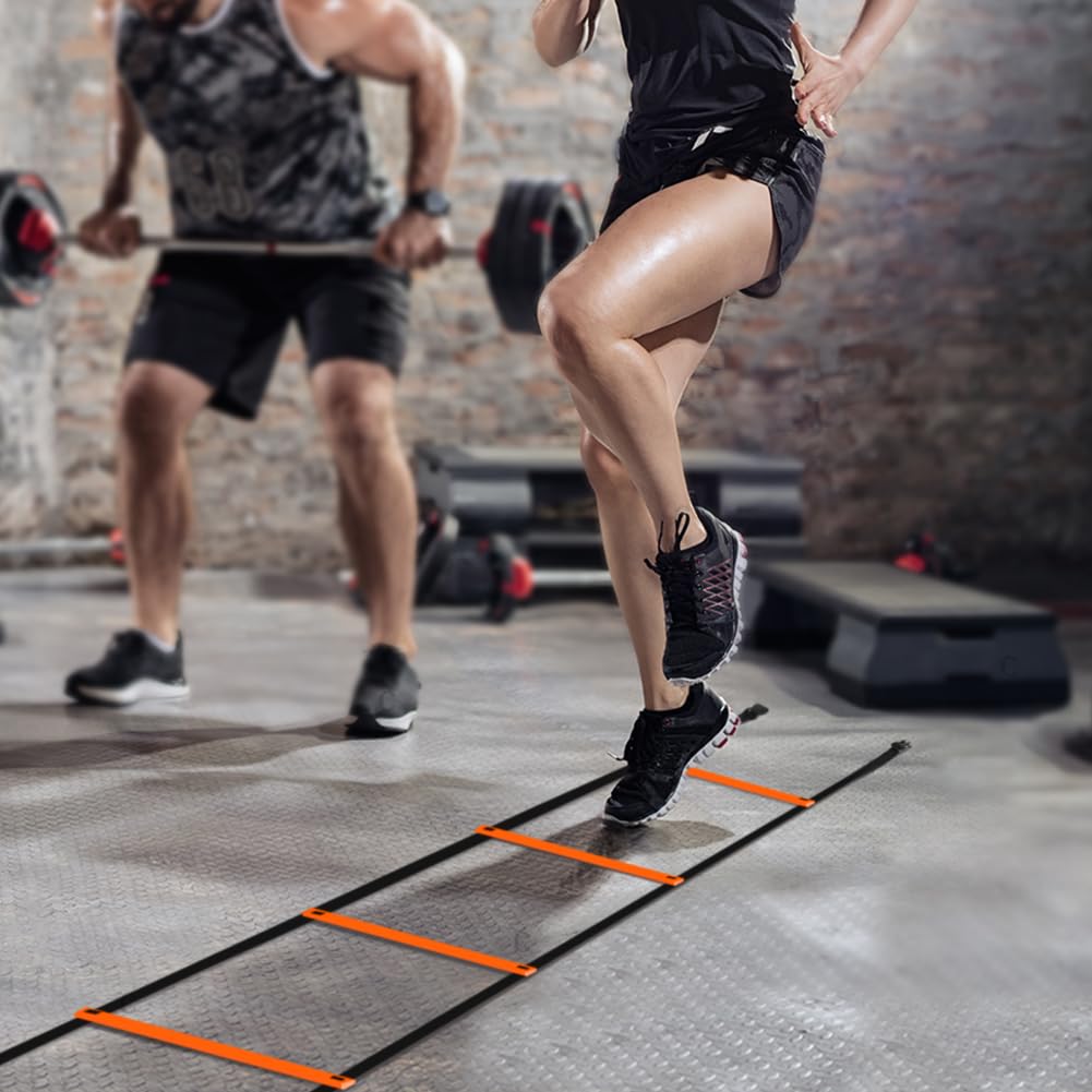 GHB Pro Agility Ladder 12 Rung 20ft 2 Pack