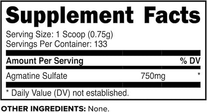 Primaforce Agmatine Sulfate Powder Supplement, 100 Grams ??Promotes Nitric Oxide Production/Enhances Performance