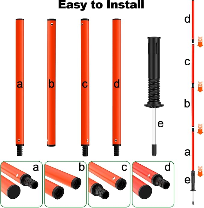 24Pcs Soccer Agility Training Equipment Set Ultimate Agility Poles Cones Ladder More for Quick Assembly and Easy Portability Suitable for All Skill Levels Enhance Speed Agility Training