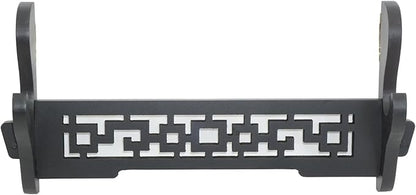 Eforlife Sword Holder Wall Mount Samurai Sword Katana Wakizashi Display Holder Stand Bracket Hanger 1-Tier