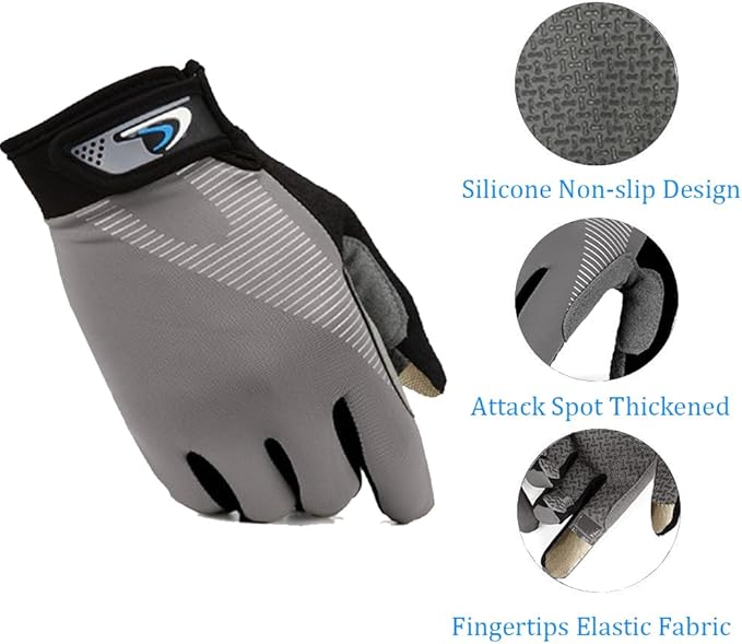 Ultimate Flying disc Gloves Ultimate Grip and Disc Gloves Breathable Non-Slip Sport Cycling Golf Glove, Improve Throws & Catches 1 Pair