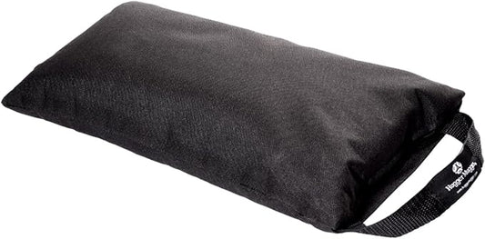 Hugger Mugger Unfilled 10lb Yoga Sandbag - Adds Weight to Your Poses, Zipper Cover, Sturdy Handle, Durable Material, Not Filled with Sand