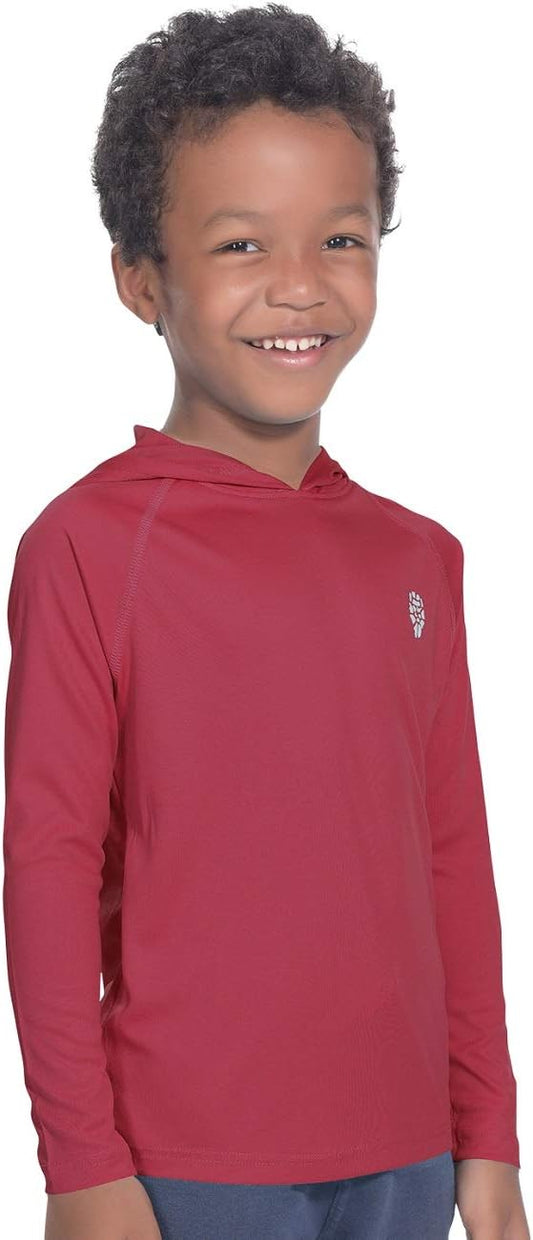 Hoodies for Boys Outdoor Recreation Shirts - Youth Athletic Tops Sun Protection UPF 50+