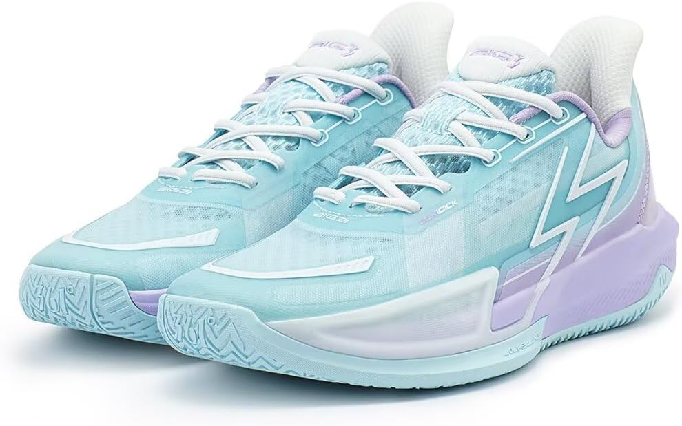 361° Big3 4.0 Quick Basketball Shoes for Men Breathable Outdoor Sneakers Cushioning,Lightweight Fashion Anti Slip Shoe for Court Street,Zapatillas de baloncesto Hombre