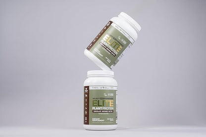 Select Proformance Elite Vegan Plant Protein Powder, Chocolate Brownie Batter, NSF Certified, No Added Sugar, 16g of Protein per Serving, 38 Servings, 2 Lbs