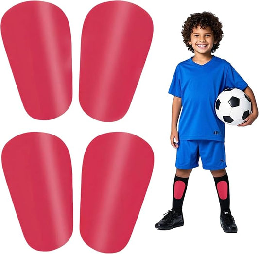 2 Pairs Mini Shin Guards Youth Soccer Tiny Shin Protective Pads Small Shin Guards Miniature Shin Pads Professional Protection for Soccer Players Kids Teenagers
