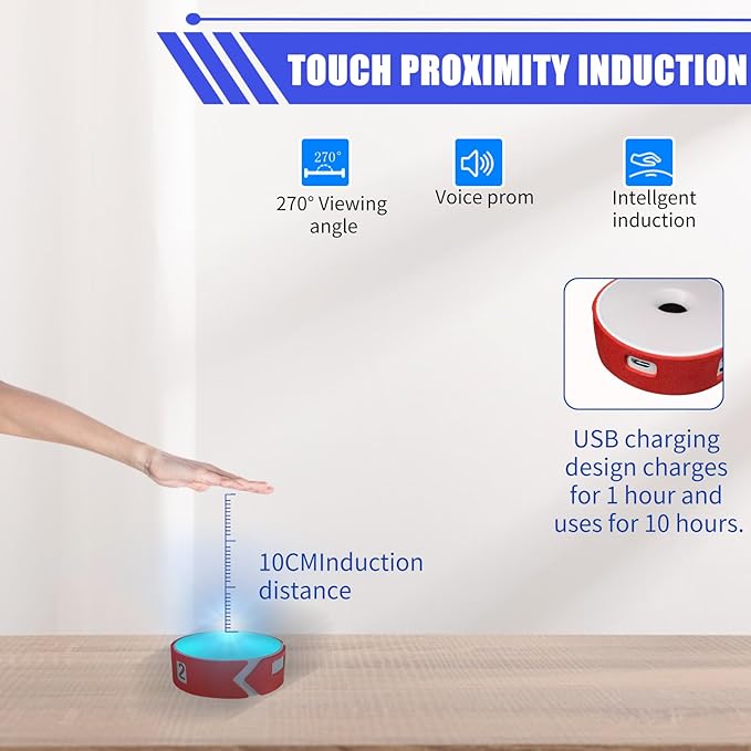 6Pcs/Pk Agile Reaction Training Lamp Set, Reaction Training Light Speed Agile Reaction Light Equipment Quick Response Training Lights Sports Reaction Lights Enhancing Speed and Agility Tools