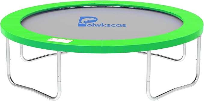 Trampoline Pad 10ft 12ft 14ft 15ft 16ft Trampoline Replacement Safety Pad, Waterproof and Tear-Resistant Safety Spring Cover Round Frame Pad, Trampoline Pad Replacement