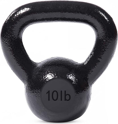 JFIT Kettlebell Weights Cast Iron, 10 LB