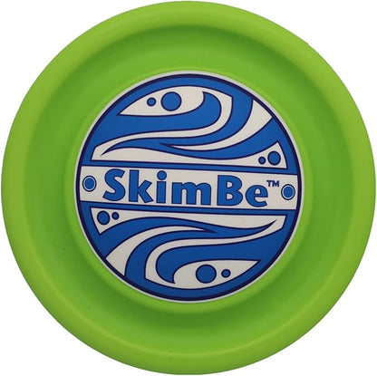 Disc - Water Disc Toy for Spring & Summer Fun - Skips, Slides, Jumps - Pools, Beaches & Backyards Fun for All Ages (Green)
