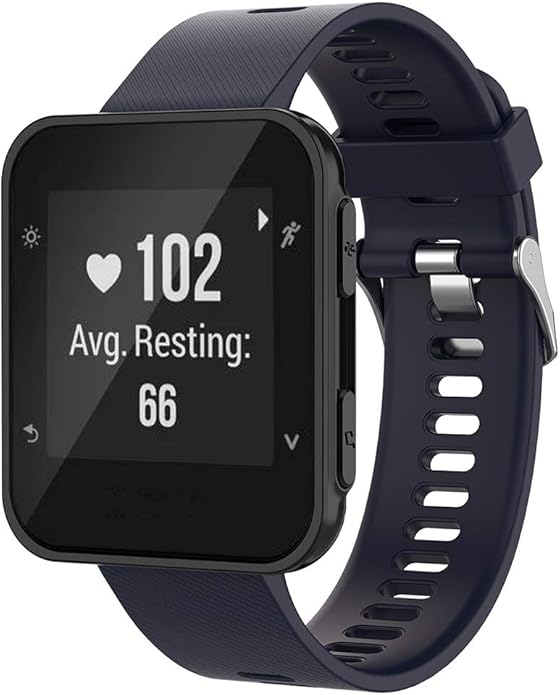 Compatible with Garmin Forerunner 35 Band,Solf Silicone Replacement Bands for Garmin Forerunner 35 Watch