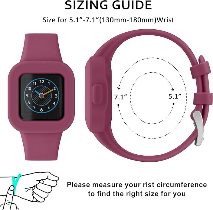 Meliya Silicone Band for Garmin Vivofit Jr 3 Bands, Soft Silicone Replacement Wristband Adjustable Sport Straps for Garmin Vivofit jr. 3