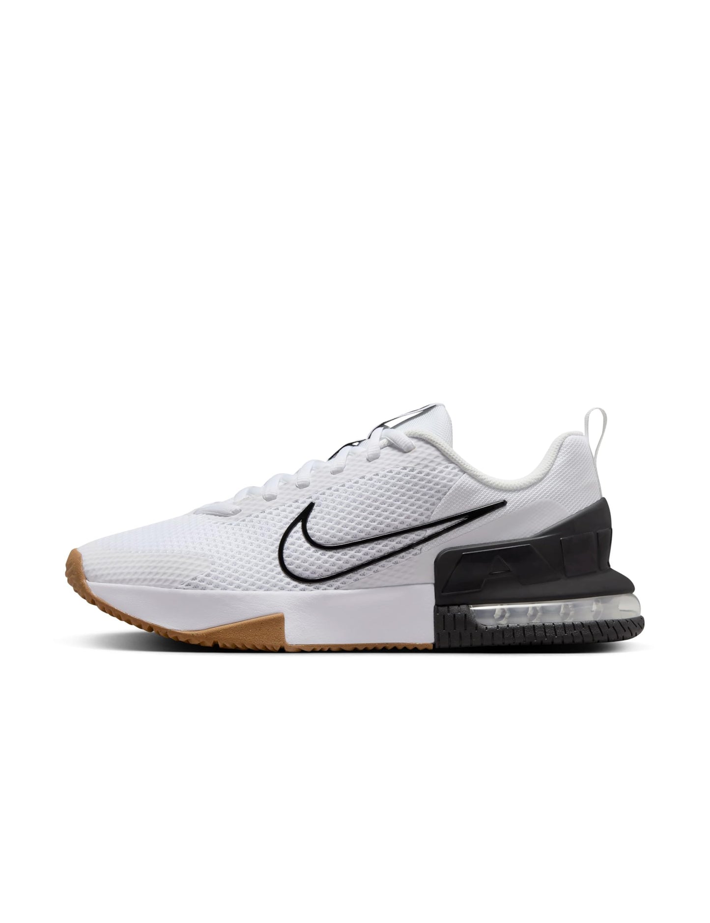Nike Men's Air Max Alpha Trainer 6 Workout Shoes, White/White-Black-Gum Medium Brown, 9