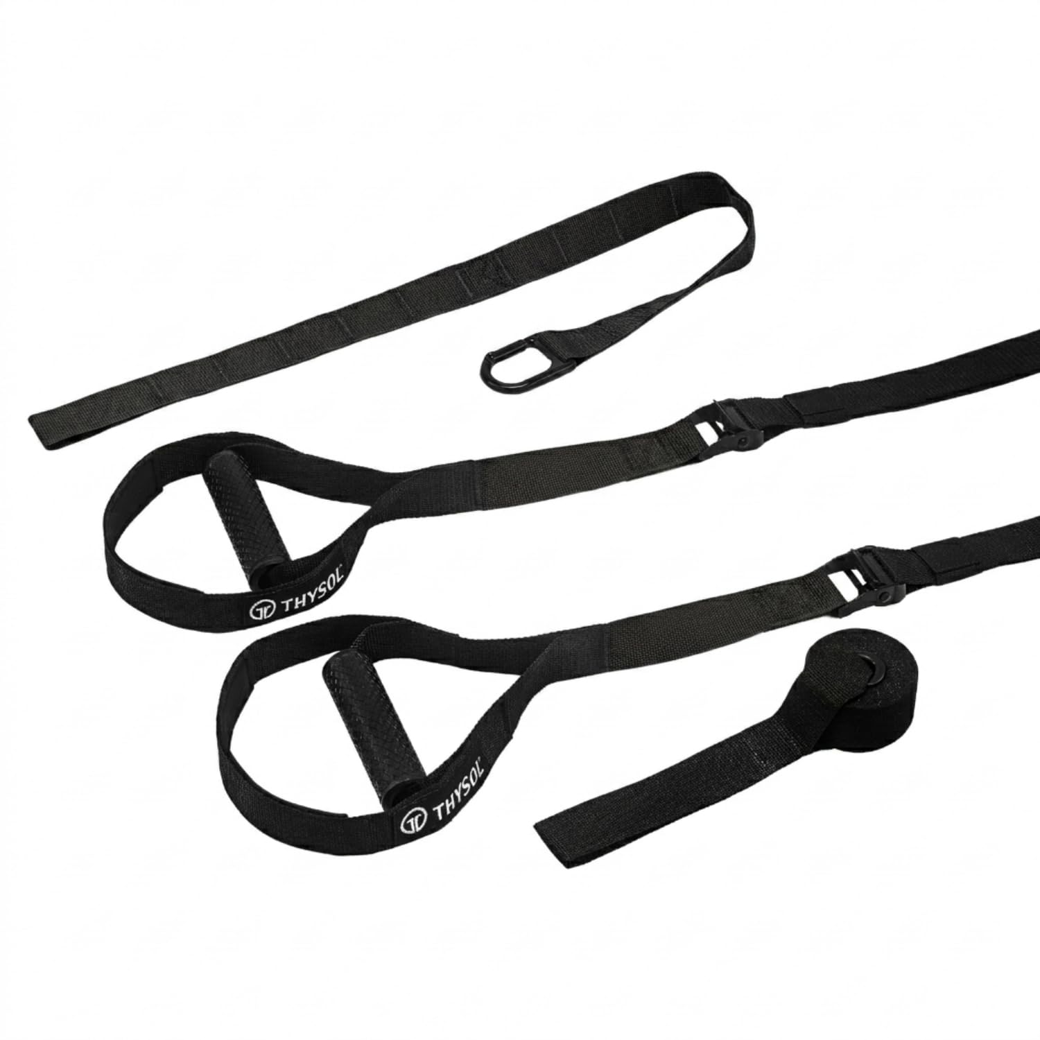 THYSOL Resistance Trainer Pro Xtreme Straps Army | Sling Trainer Set with Adjustable Door Anchor |