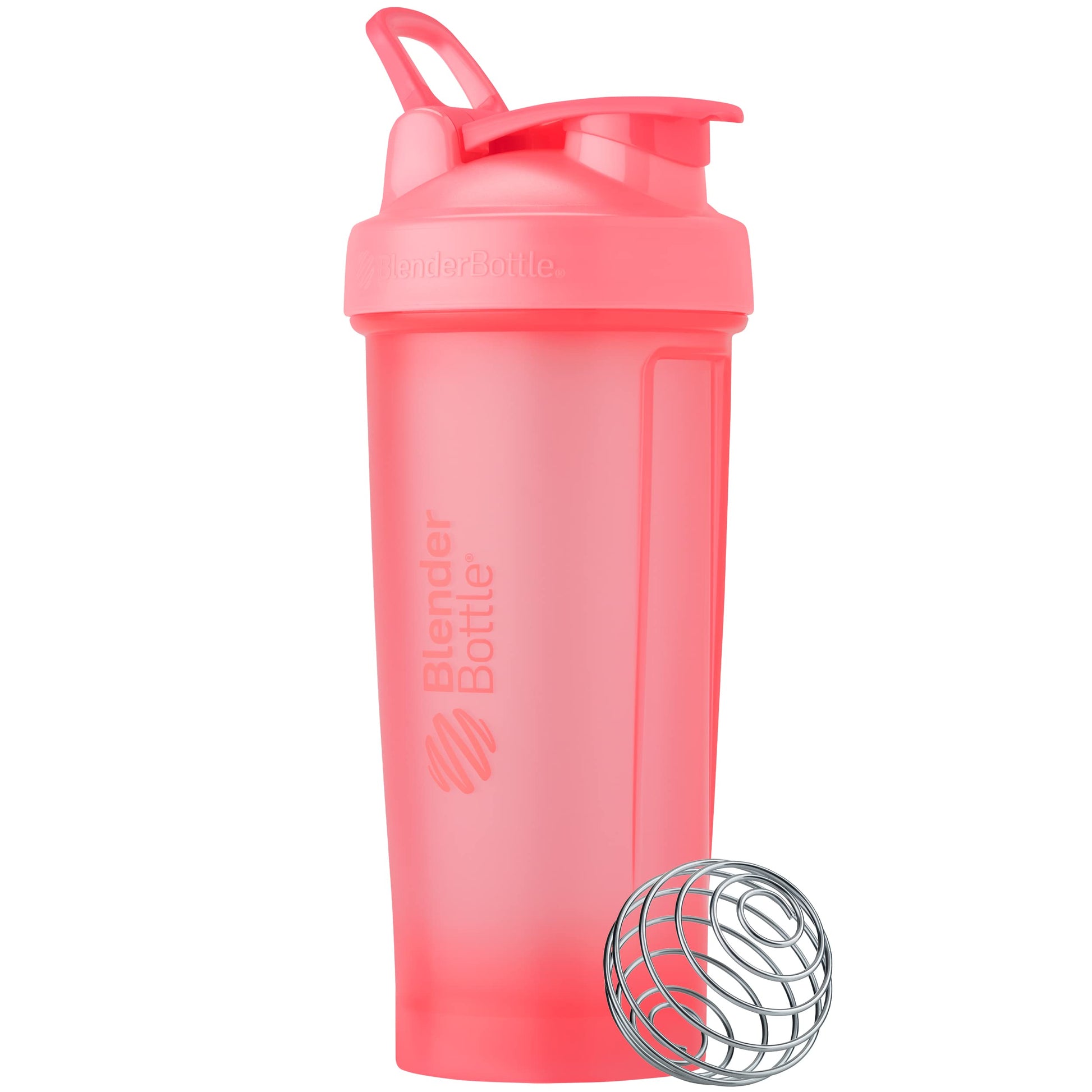 BlenderBottle Classic V2 Plastic Shaker Bottle 28 oz Light Pink