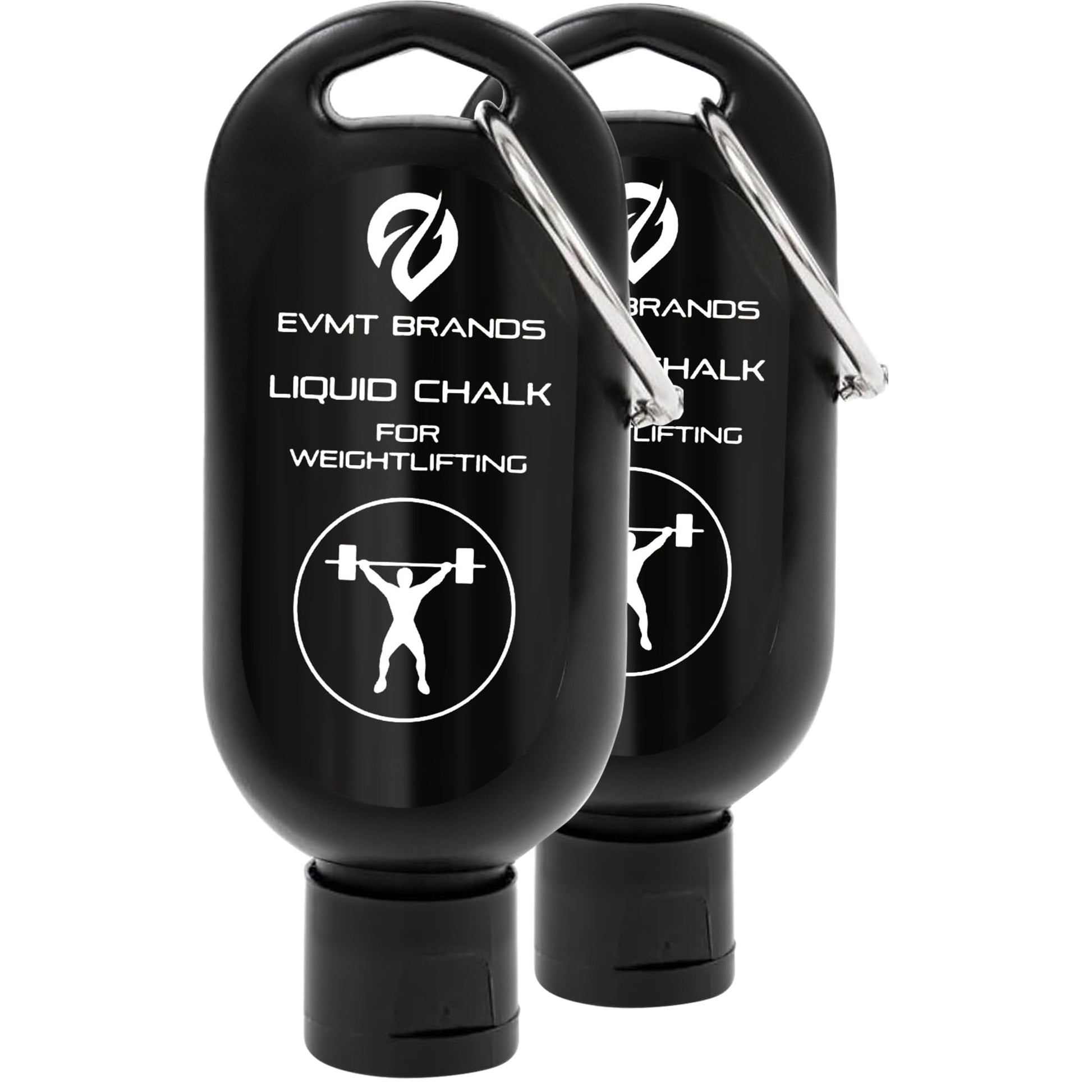 EVMT Liquid Chalk 2 Pack – Weightlifting Chalk for Powerlifting & Deadlift