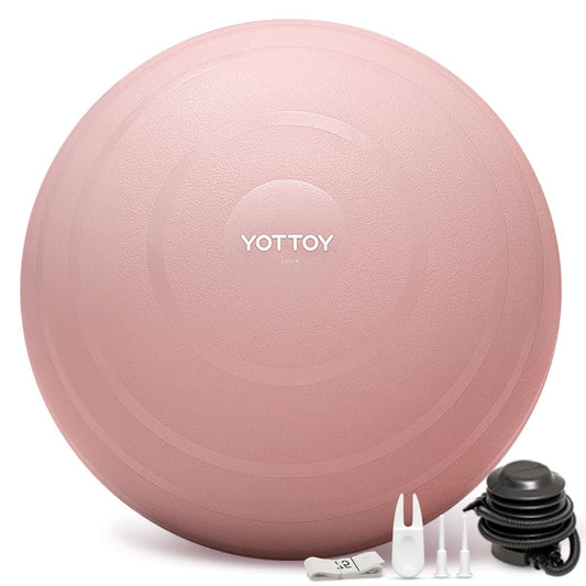 YOTTOY Exercise Ball for Pregnancy,Anti-Burst Yoga Ball for Physical Therapy,Stability Ball for