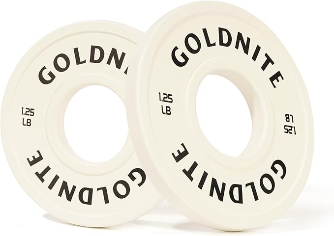 Change Plates Set 1.25LB 2.5LB 5LB Set Fractional Weight Plate Olympic Bumper Plates for Cross Training Steel Insert Strength Training Weight Plates