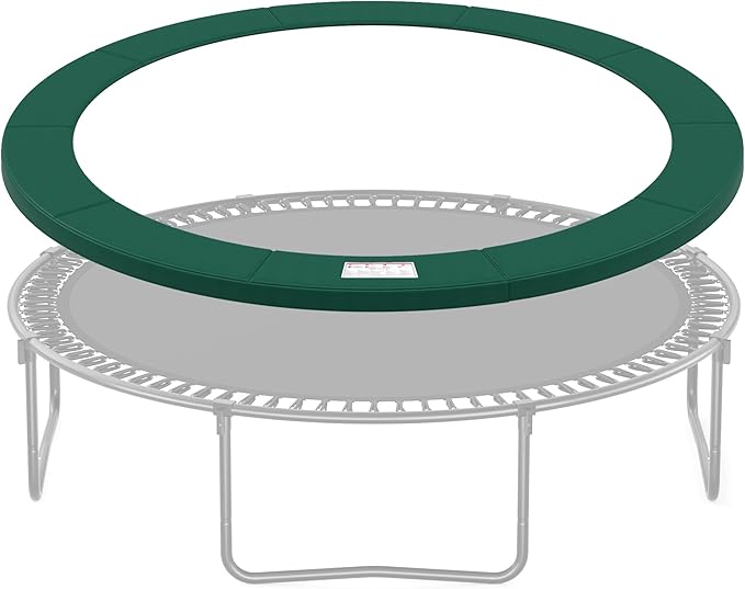 SONGMICS Trampoline Pad, 8ft 10ft 12ft 14ft 15ft Replacement Trampoline Safety Pad, Spring Cover