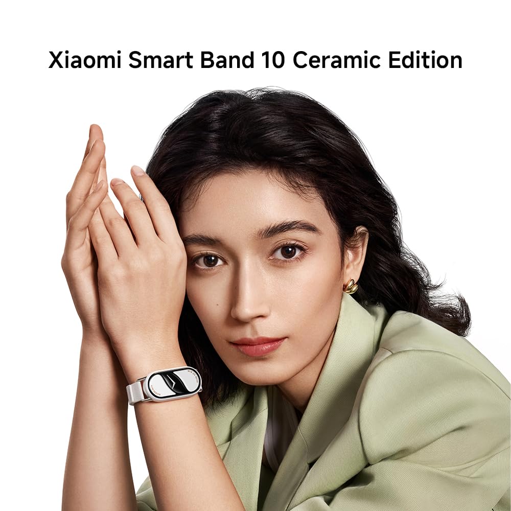 XIAOMI Mi Smart Band 10 (2025) Global Version - 1.72" AMOLED Display | 21 Days Battery Life |