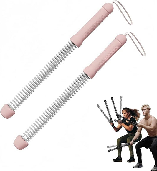 Ropeless Battle Rope Battle Ropes for Home Gym - 2PCS workout ropes with Non-Slip Handles, Durable Workout Ropes for All Fitness Levels