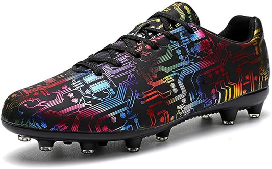 Unisex Low Top AG Sports Soccer Cleats Training Shoes Non-Slip Wear Resistant Football Shoes