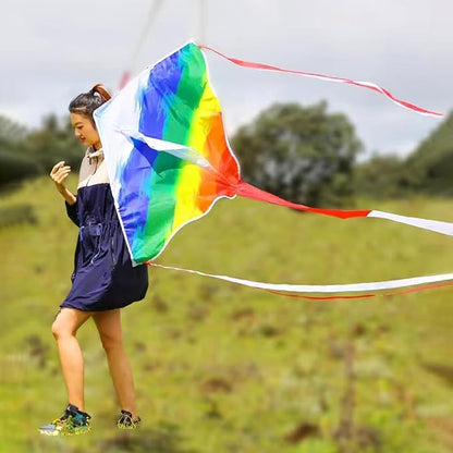 3Pack Large Kite Set - Easy to Fly for Kids Adults, Beach & Park & Outdoor Activities, Perfect for Easter and Festival