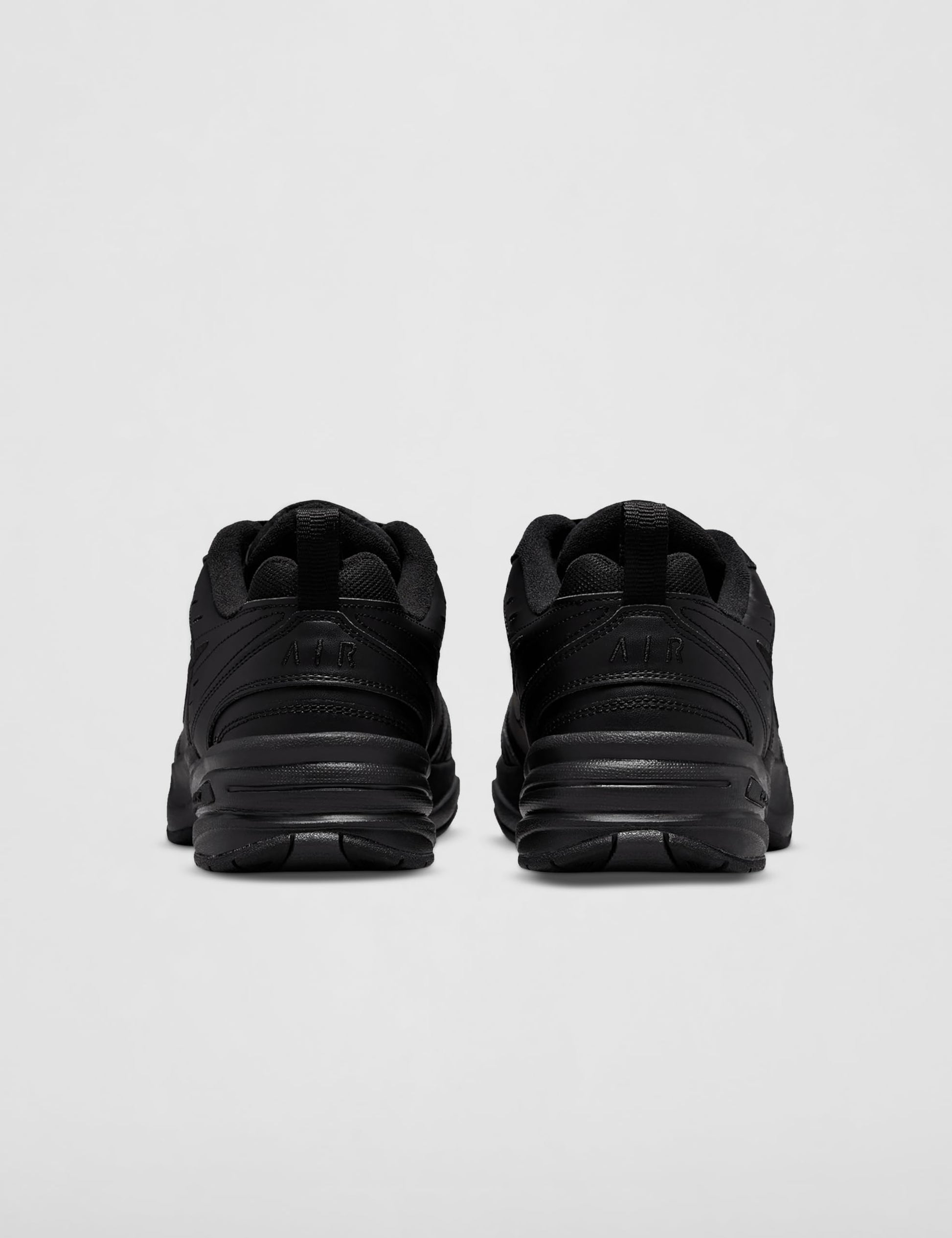 Nike Men's Air Monarch IV Training/Workout Shoes, Black/Black, 10.5 Extra Wide