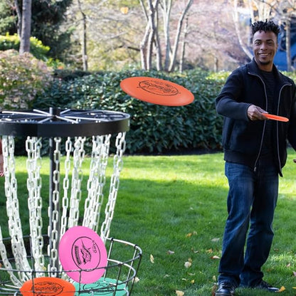 X-UFO Disc Golf Set - Dual Driver Set - Putter and Dual Driver Windcutter Set. Includes 1 Putter and 2 Drivers. Weight: 157-175 Grams. Suitable for Intermediate disc Golfers.