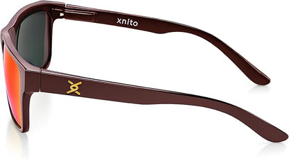 Forge Men's Carbon Fiber Sunglasses – Revo Polarized UV400 Sport Sunglasses for Driving, Fishing & Outdoors – Anti-Fog and Anti-Scratch, Built to Last for Life