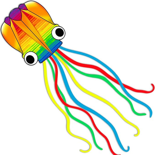 Xida Octopus Kite for Kids Ages 4-8, Professional Kites for Beginners and Adults, Easy to Fly Beach