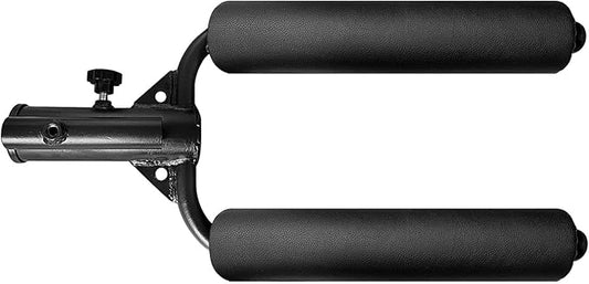 Viking Press Landmine Handle for 2-Inch Barbell, Hack Squat T-Bar Row Attachment Strength Training Accessories, Shoulder Press Landmine Attachment Equipment
