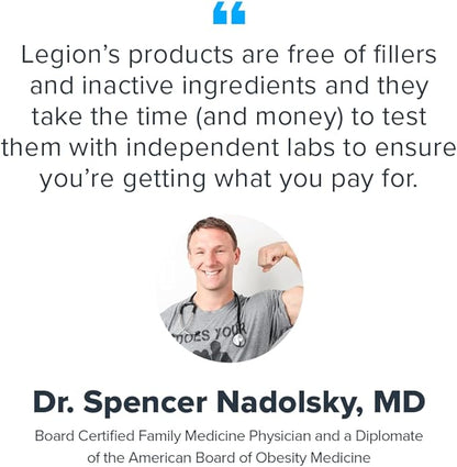 LEGION Casein+ Casein Protein Powder (Salted Caramel) - Slow-Release Micellar Casein Protein Powder - Non-GMO, Gluten-Free & Naturally Sweetened Casein Powder from Grass-Fed Cows