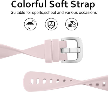 Meliya Silicone Band for Garmin Vivofit Jr 3 Bands, Soft Silicone Replacement Wristband Adjustable Sport Straps for Garmin Vivofit jr. 3