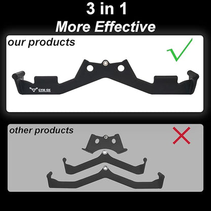 Lat Pulldown Attachments, Neutral Grip Lat Pull Down Bar with Ergonomic Handle,Cable Attachments for Gym, Back Tricep Bar Strength Training Handle