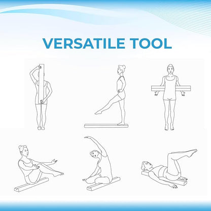 Foam Roller System for Pilates, Yoga, Back Stretches, Core Exercises - Perfect for Reducing Cortisol Levels, Relaxation, Stress Relief and Decompressing Fascia