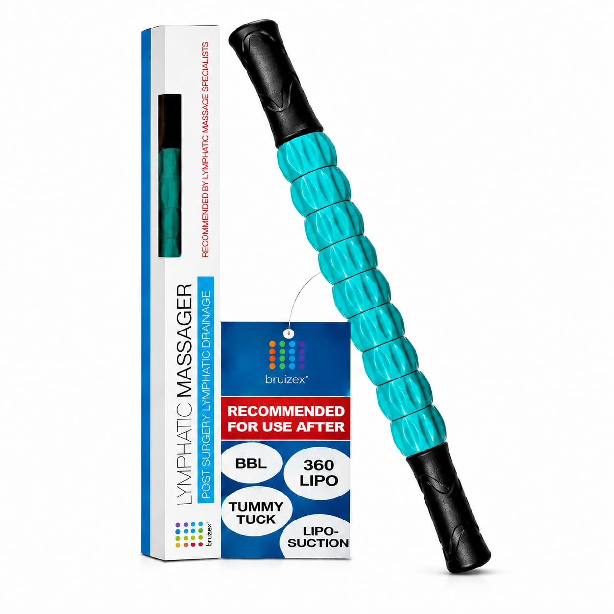 Muscle Roller Lymphatic Drainage Massage Roller Stick - for Myofascial Pain Relief | Post