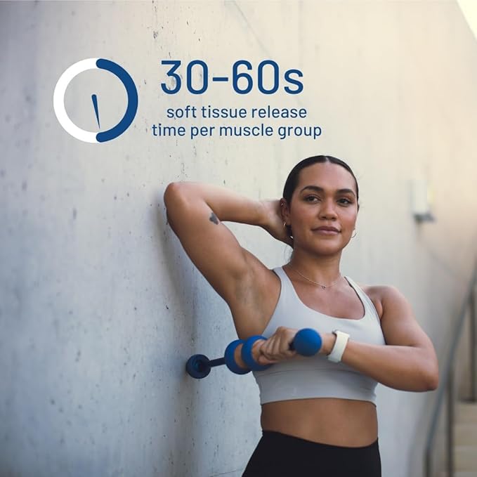 MOBO 7-in-1 Muscle Roller Stick ??Full-Body Massage Roller for Myofascial Release, Trigger Point Therapy, Muscle Recovery, Deep Tissue Leg & Back Pain Relief, Physical Therapy, Gym & Travel Use