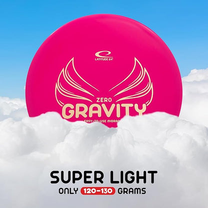 Latitude 64 Gravity Disc Golf Disc Set | 6-Pack Starter Set | Pure, Fuse, Explorer, Saint, Diamond, Bolt | Lightweight, Floating Plastic for Longer Flights | 120-130g (Colors May Vary)