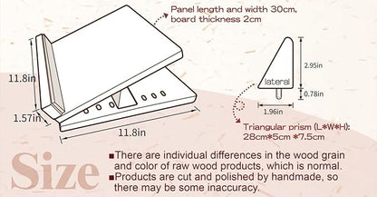 KIJO Studio Professional Wooden Calf Stretcher Slant Board 500 lbs Weight Capacity 16-Angle Adjustable Incline Calf Stretch Slant Board for Calf Stretching Exercise Squat & Physical Therapy Non-Slip