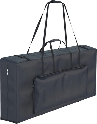 Cornhole Carrying Case, Cornhole Bag Tote Fits 4' x 2' Regulation Size Board, Heavy duty 600D Waterproof Oxford Fabric, Large Pockets for Cornhole Outdoor Games,Only Bag.