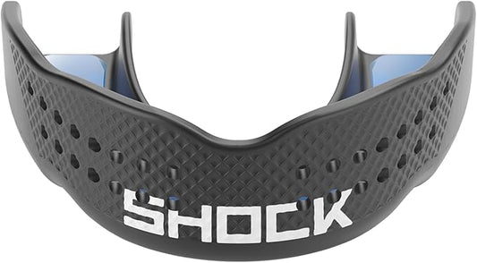 Shock Doctor Sports Mouth Guard, Breathable Low Profile Custom Fit, Basketball, Football, Lacrosse