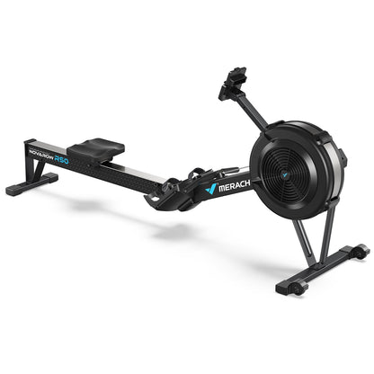 Merach R50 Pro Rowing Machine Indoor, Professional Monitor, Easy Storage